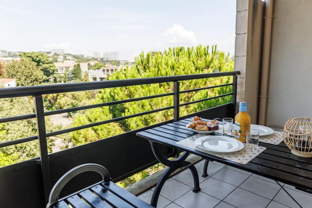 T2 Plage Prado-David, Parc Borely, Parking Privee Marseille Exteriör bild